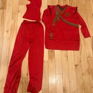 Kids Red Ninja Costume